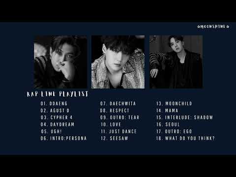 BTS Rap line playlist