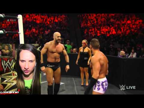 WWE RAW 2/2/15 Jimmy Uso vs Cesaro Live Commentary