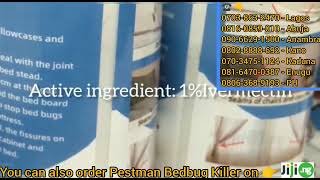 Chemical to kill Bed bugs permanently in Nigeria | Fast and Easily!