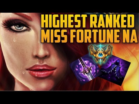 HIGHEST RANKED NA MISS FORTUNE MAIN BUILD GUIDE- "MeStab" NA Challenger (Rank Top 100)