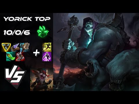 TOP Yorick vs Kled - NA Challenger Patch 25.S2.5