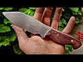 Knife Making I Turn A Broken Saw Blade Into A Tactical Knife