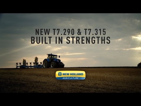 New Holland T7.290 & T7.315 – Built in Strengths
