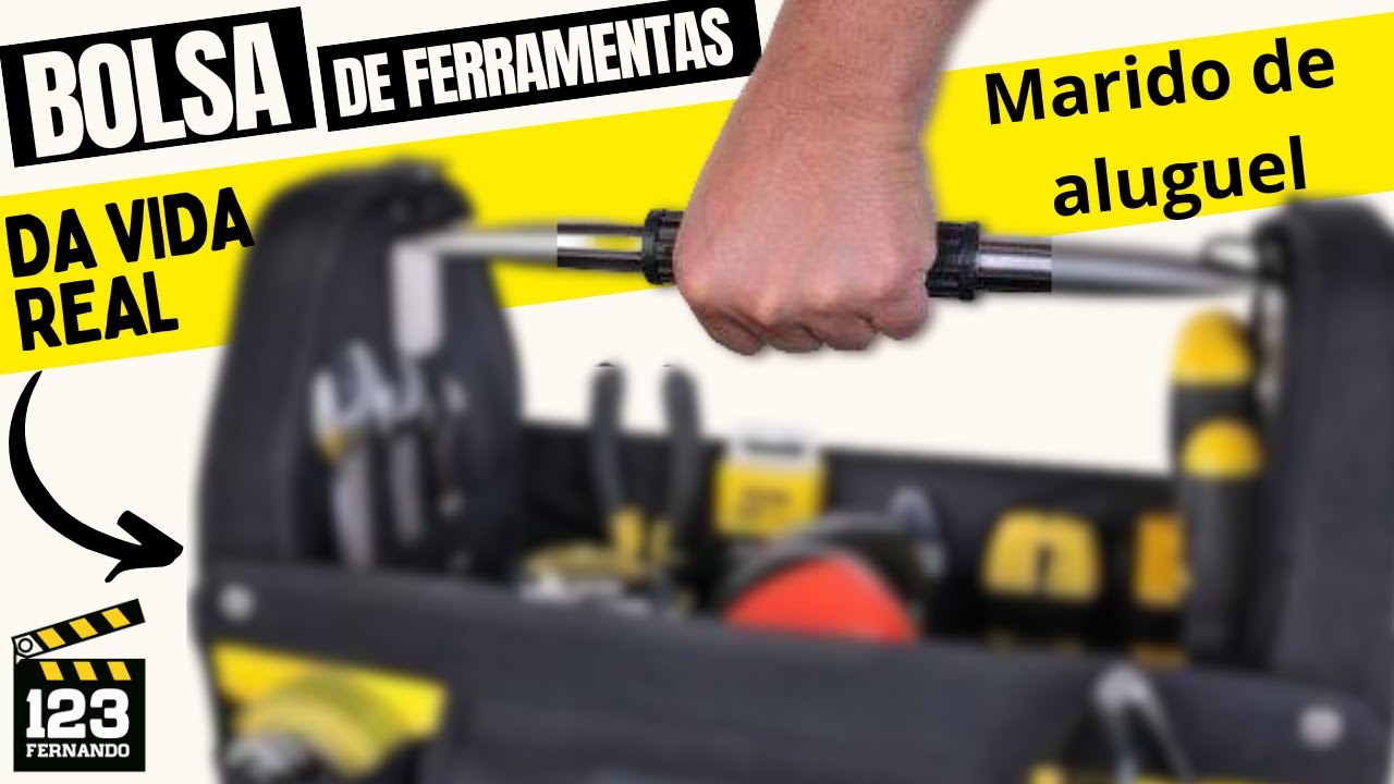 FERRAMENTAS QUE NÃO PODEM FALTAR NA BOLSA DE FERRAMENTAS P/ REPAROS DOMÉSTICOS, DICA DE PROFISSIONAL