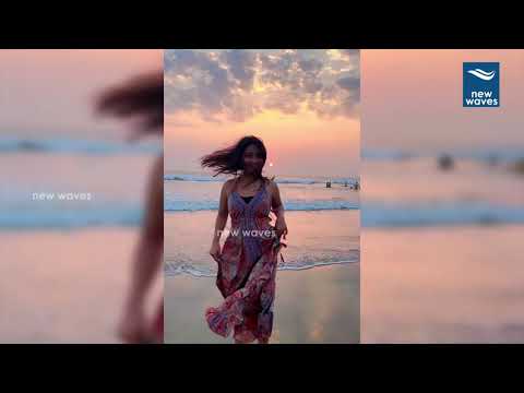 Alekhya Harika Shinning like Sun || Alekhya Harika Enjoyed At Goa beach  ||  New Waves