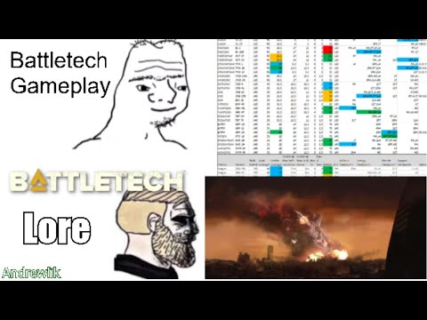 Battletech/Mechwarrior Gameplay vs Lore