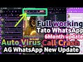 #AG_WhatsApp New Update 2023 | #Data_Jam 🤡 | #Call_Crash🔥 | #8_Kill_Button🤟 | #tricks4all
