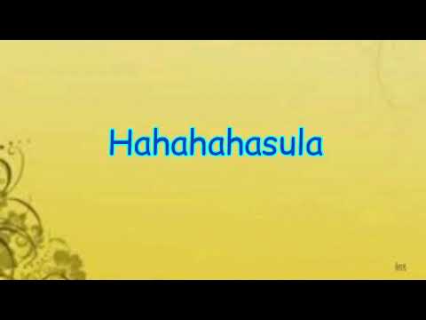 "Hahahahasula" - (Kurt Fick)