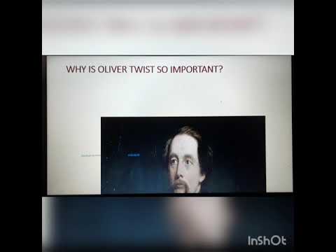 Why Are we reading an extract from Oliver Twist