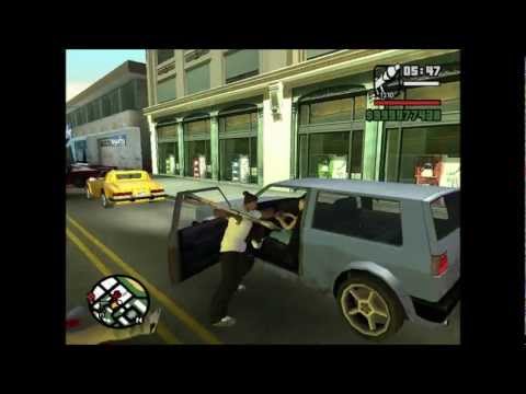 GTA: San Andreas Free Playing part 6 - Grove Street, Sweet Grove Street