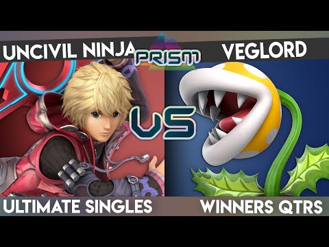 PRISM 186 - Uncivil Ninja (Shulk) vs. Veglord (Plant/DK) - Winners Quarters - Smash Ultimate Singles