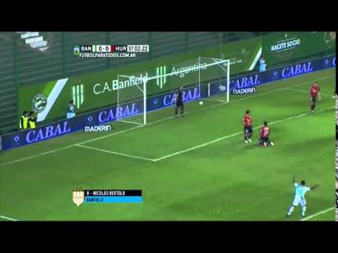 Gol de Nicolás Bertolo, Banfield 1-0 Huracán
