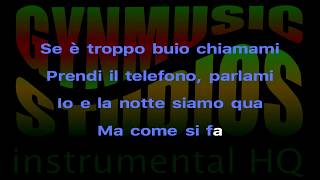 Ron   Almeno Pensami Karaoke Sanremo 2018 Gynmusic Studios HQ