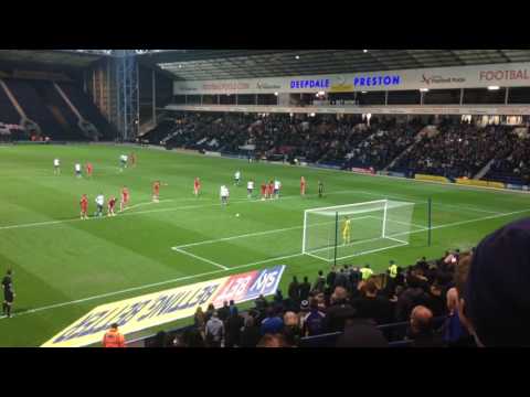 Preston North End 5-0 Bristol City Aidan Mcgeady penalty