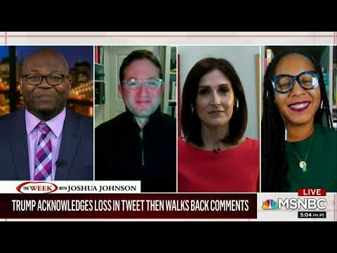 MSNBC Victoria DeFrancesco Soto on Trump Concession Tweet and Biden Acceptance 11/15/20