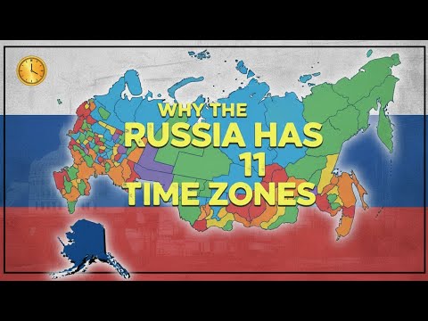 Why Russia Has 11 Time Zones (Mind Blown!) | Geography Facts Explained