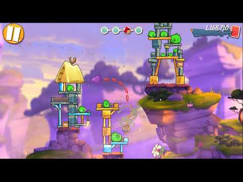 Angry Birds 2 level 166 3 stars