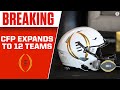 College Football Playoff EXPANDS to 12 teams starting in 2024 | Instant Reaction | CBS Sports HQ