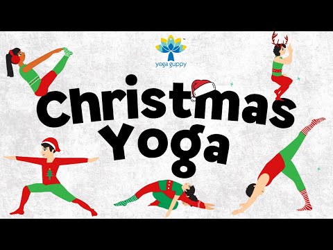 Christmas Special Easy Yoga for Kids with Shapes | Improve Flexibility | Yoga for Kids | Yoga Guppy