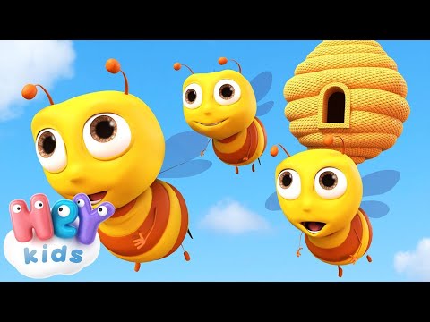 Bienenstock kinderlied | Zahlen lernen für Kinder | HeyKids - Kinderlieder Deutsch