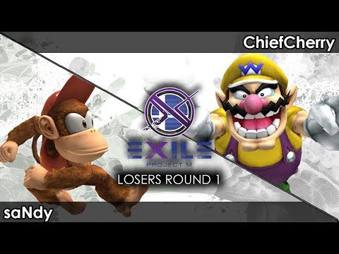 Project M: SMT | saNdy (Diddy Kong) V KoF | ChiefCherry (Wario) - Exile 124 SSBPM