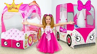 Sasha Sing-Along We are The Princess Song and play as Princesses | Nursery Rhymes and Kids Song