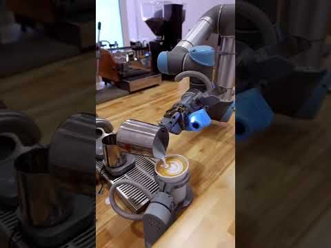 Coffee mimic cobot Artly Coffee