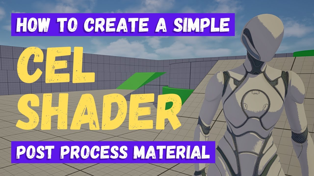 How Create A Simple Cel Shader - Unreal Engine 5 Materials Tutorial