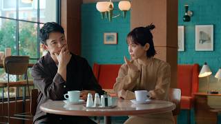 Indeed カフェ「後悔」篇 妻夫木聡さん・吉岡里帆さん 15秒