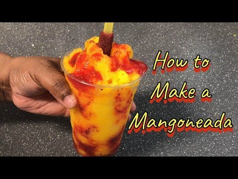 How to Make a Mangonada | MEXICAN MANGONEADA RECIPE EASY