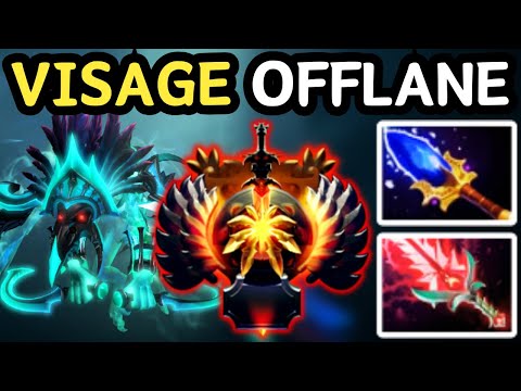 🔥 THE ULTIMATE MICRO MACHINE — VISAGE OFFLANE 🔥 DOTA 2