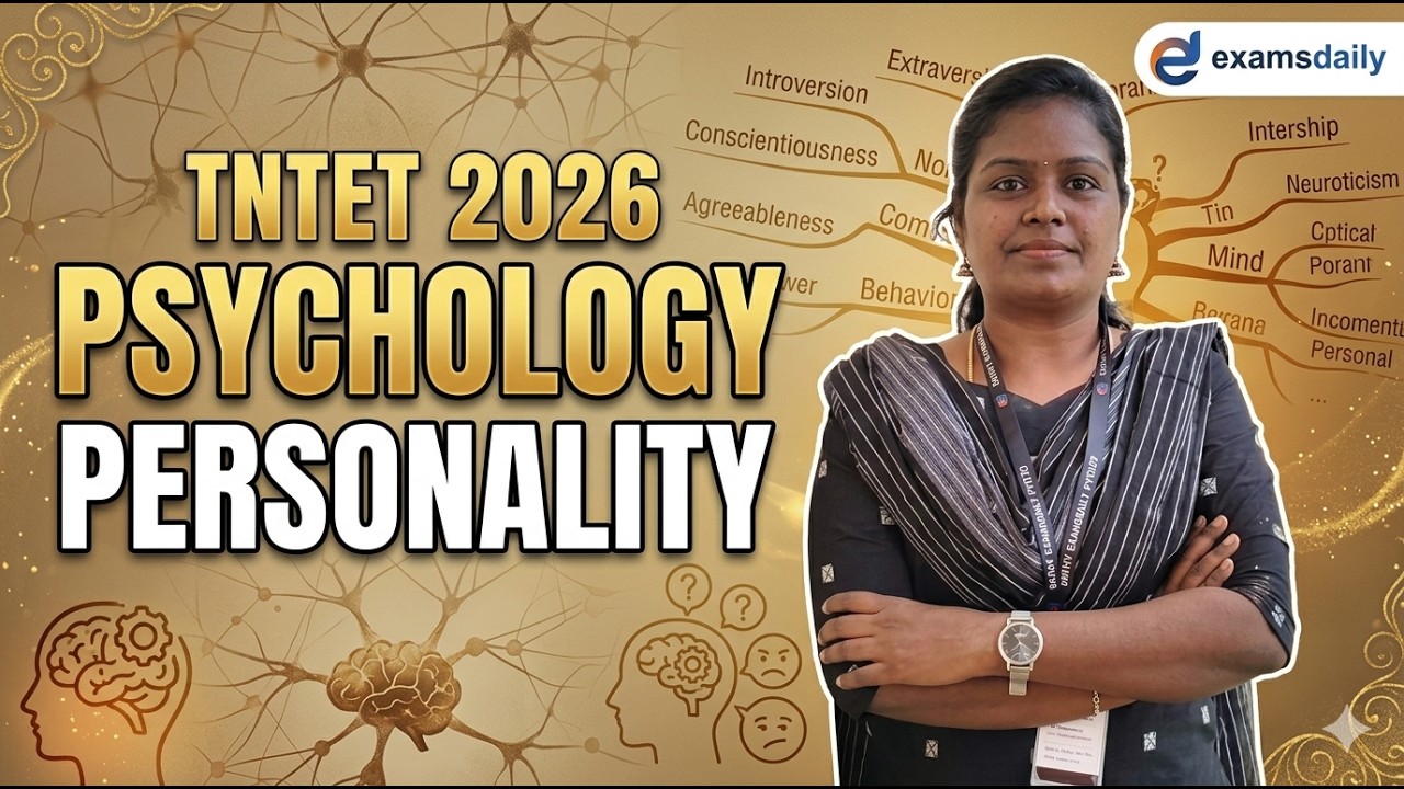 TNTET - 2026 PSYCHOLOGY - PERSONALITY