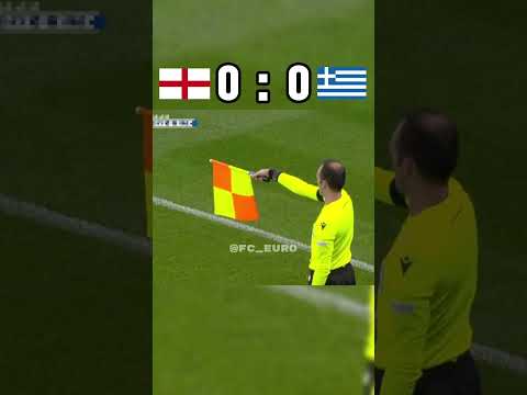 England 1:2 Greece🥶🥶🥶☠️☠️#football #bellingham #pavlidis