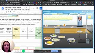Calorimetry Virtual Lab Walkthrough