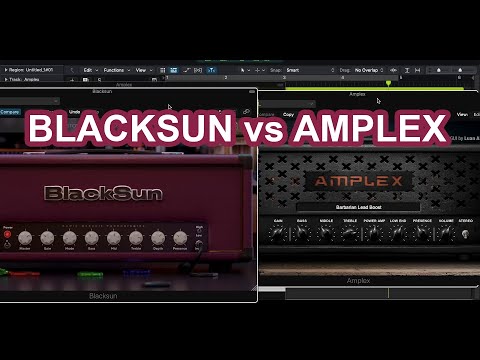 Audio Assault Blacksun vs Nalex Amplex (Quick demo)