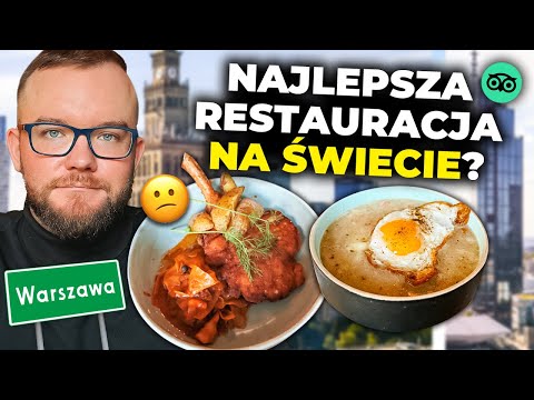 NAJLEPSZA RESTAURACJA na ŚWIECIE wg TripAdvisor jest w... WARSZAWIE [Future and Wine: Warszawa 2023]