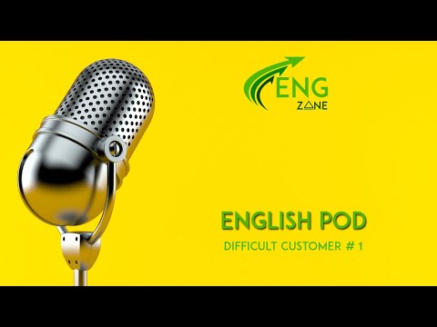 LEARN ENGLISH PODCAST: Difficult Customer # 1 (WITH SUBTITLES)