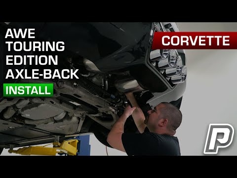 👀2014-2019 C7 Corvette AWE Touring Edition Axle-Back - Phastek Install