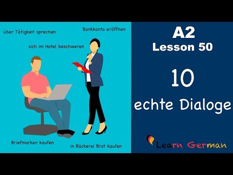 Learn German | German Speaking | Meine Arbeit | My work | Beruf | Profession | Sprechen A1