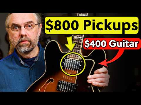 $800 Pickups in a $400 Guitar - Is it Worth It?