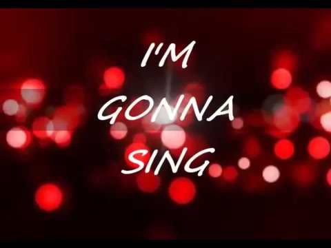 im gonna sing lyrics by Gaither vocal band