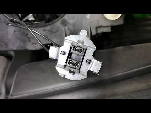 How to: VW Jetta Standard Halogen Convert to LED Headlight Bulbs(H7)