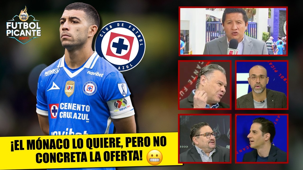 ERIK LIRA interesa al MÓNACO, pero CRUZ AZUL no ha recibido NINGUNA OFERTA por él | Futbol Picante