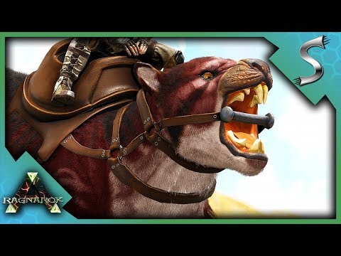 MY FAVORITE CREATURE IN ARK! THYLACOLEO TAMING + STAT BREEDING - Ark: Survival Evolved [Cluster E22]