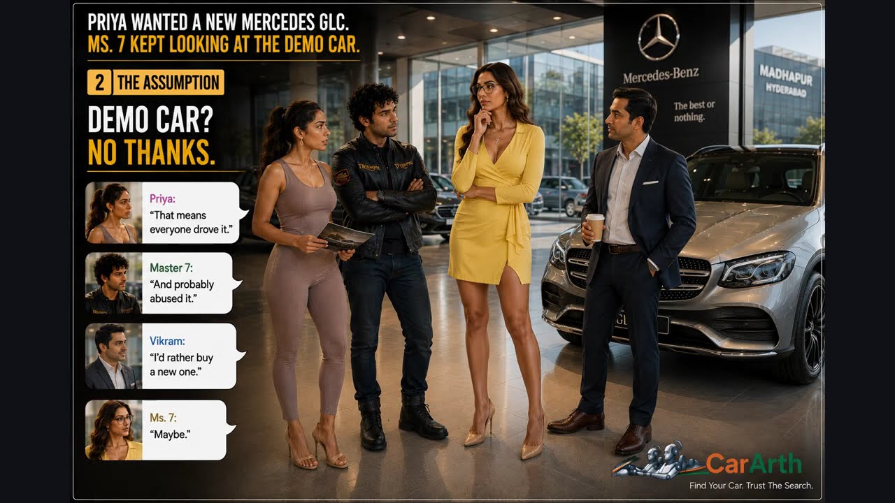 Would You Buy a Mercedes Demo Car? Ms. 7's Answer Might Surprise You.