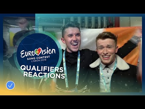 REACTION: Qualifiers get emotional after the first Semi-Final of the 2018 Eurovision Song Contest