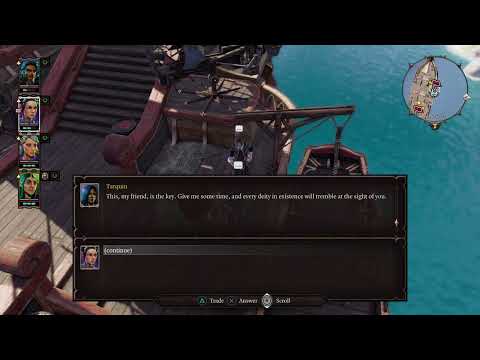 Giving Tarquin the final piece of Anathema