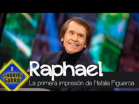 La reacción de Raphael a la impresión que tuvo Natalia Figueroa al conocerle - El Hormiguero