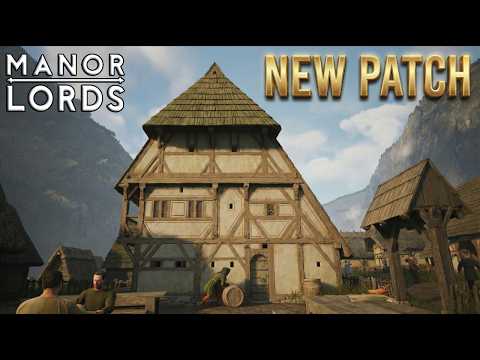 Manor Lords Added a New Map and Tier 4 - But the FPS Boost is the Real Star
