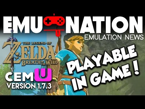 Breath of the Wild Cemu PC emulator